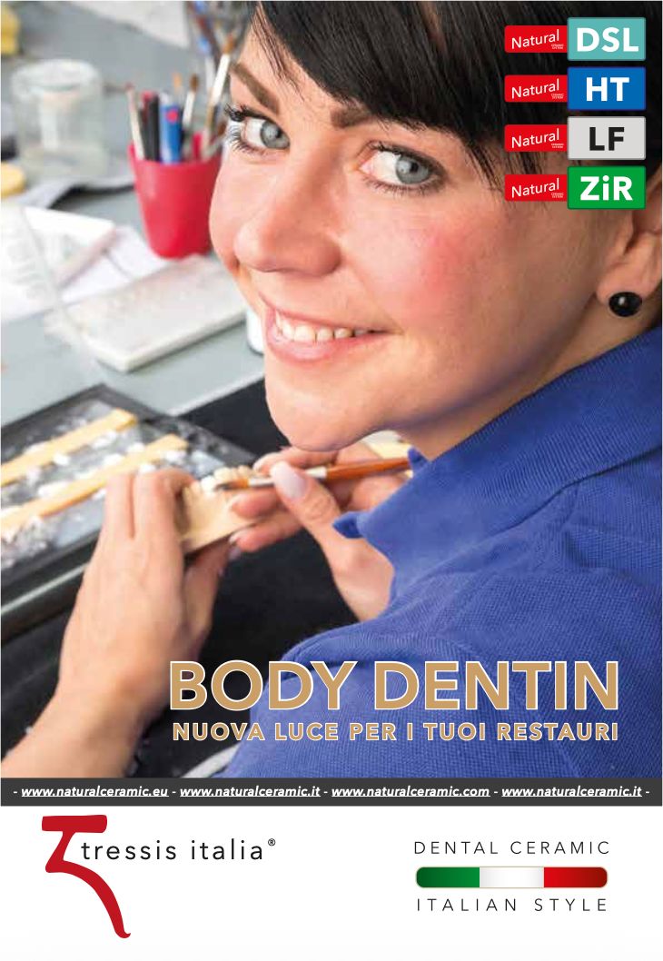 Copertina catalogo Natural Body Dentin