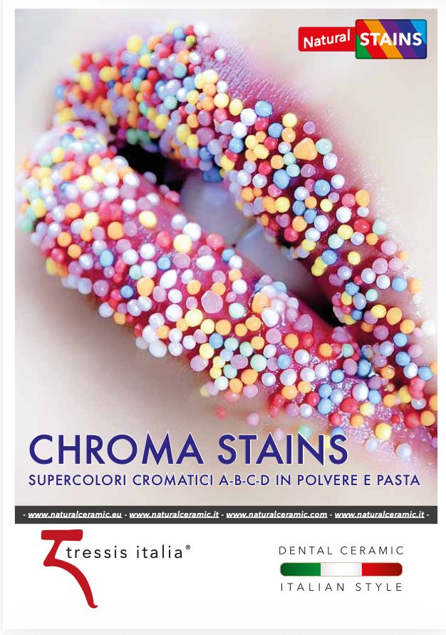 Copertina catalogo Natural Chroma Stains