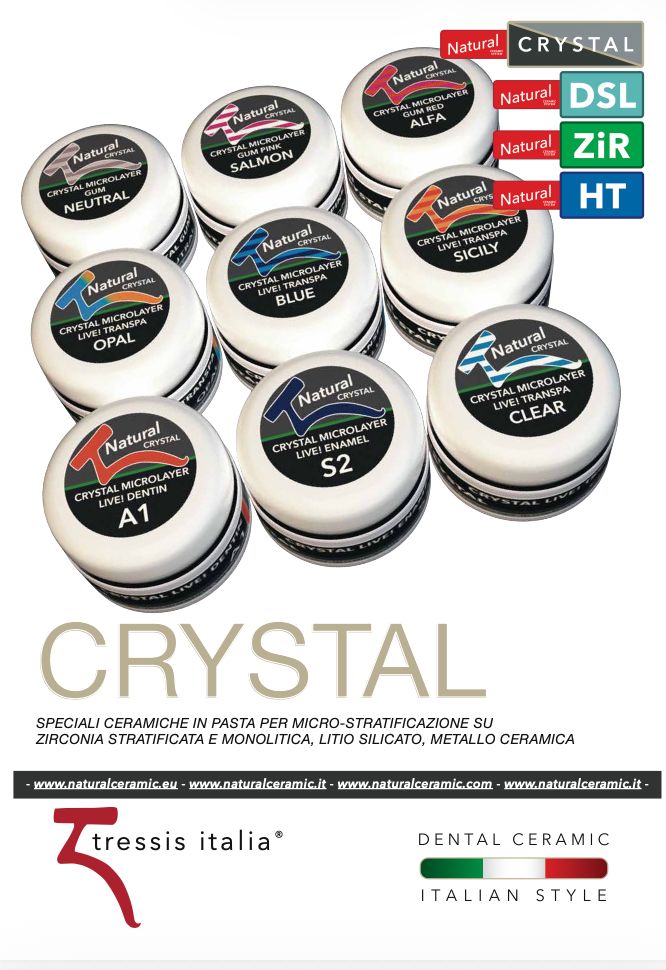Copertina catalogo Natural Crystal