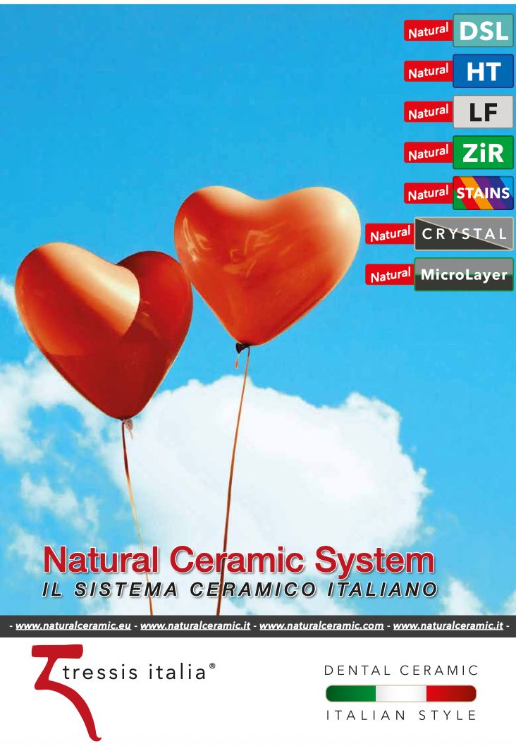 Copertina catalogo Natural Ceramic System