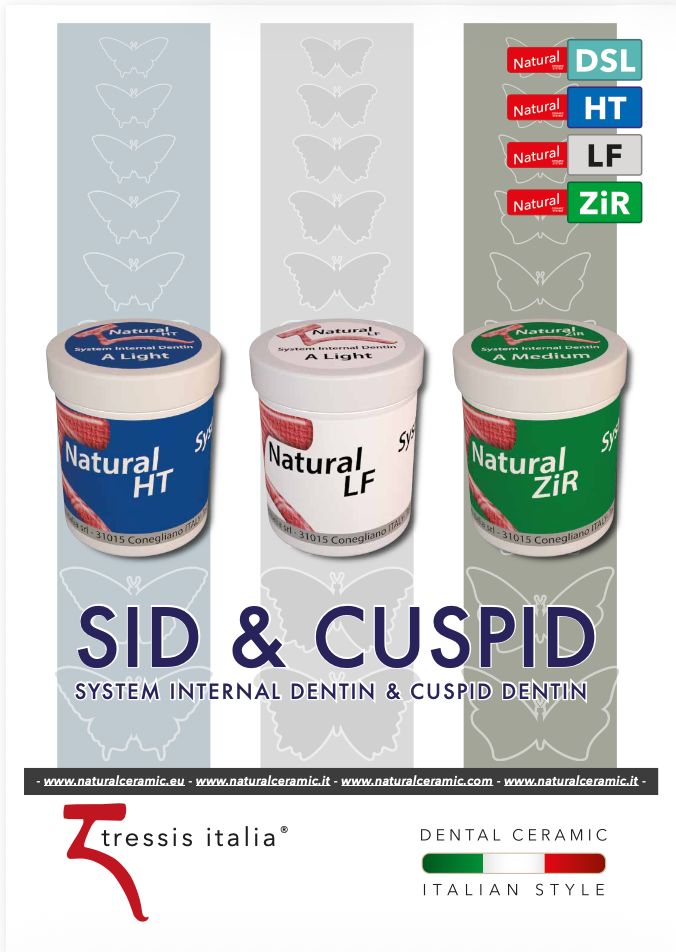 Copertina catalogo Natural SiD e Cuspid